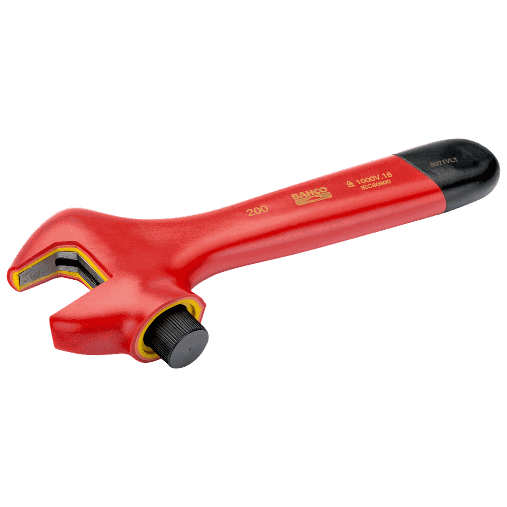 LLAVE REGULABLE AISLADA 1000V 12 BAHCO (8073VLT)