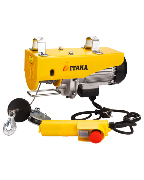 TECLE ELECTRICO CON PIOLA DE ACERO 1 TON ITAKA