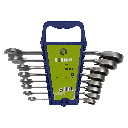 JUEGO DE LLAVES PTA CORONA C/CHICHARRA FIJA 8 PZA IRIMO (18-8-H)