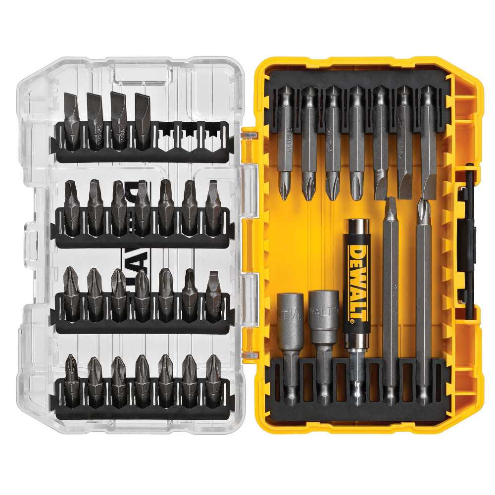 JUEGO PUNTAS PHILLIPS 37 PZS DEWALT (DW2163)