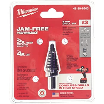 BROCA ESCALONADA HSS 1/4-3/4 MILWAUKEE (48-89-9203)