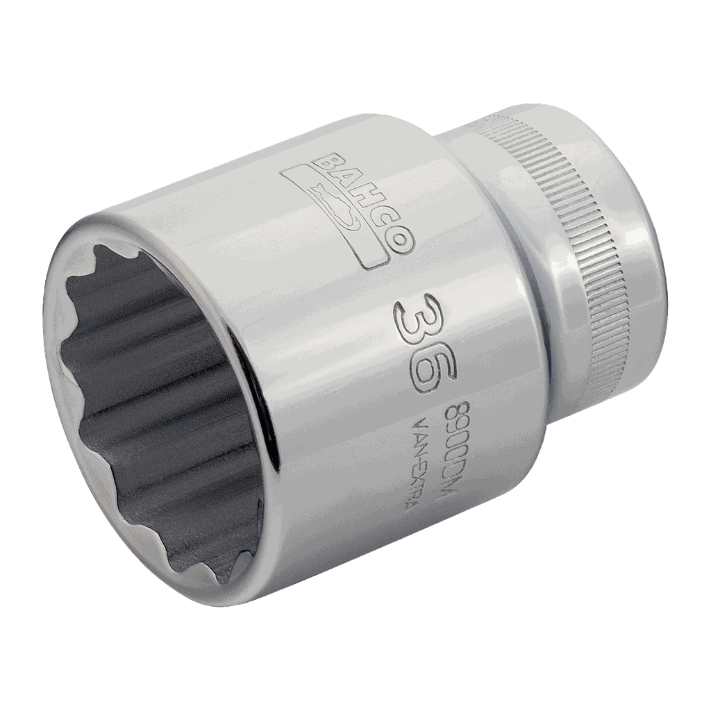 DADO POLIGONAL DE 3/4 DE 27 MM BAHCO (8900DM-27)