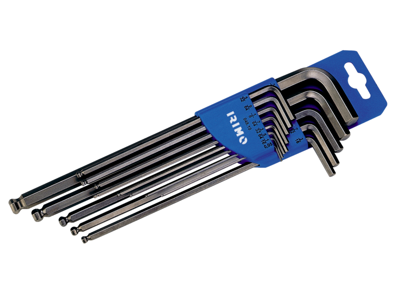 JUEGO LLAVES ALLEN 1/16 A 3/8 IRIMO (48A-13-H)