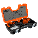 JUEGO SIERRA COPA BIMETAL 11 PCS BAHCO (3834-SET-94)